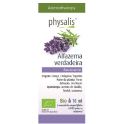 PHYSALIS ÓLEO ESSENCIAL DE ALFAZEMA VERDADEIRA BIO 10ML