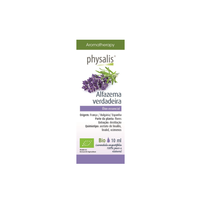 PHYSALIS ÓLEO ESSENCIAL DE ALFAZEMA VERDADEIRA BIO 10ML PHYSALIS ÓLEO ESSENCIAL DE ALFAZEMA VERDADEIRA BIO 10ML