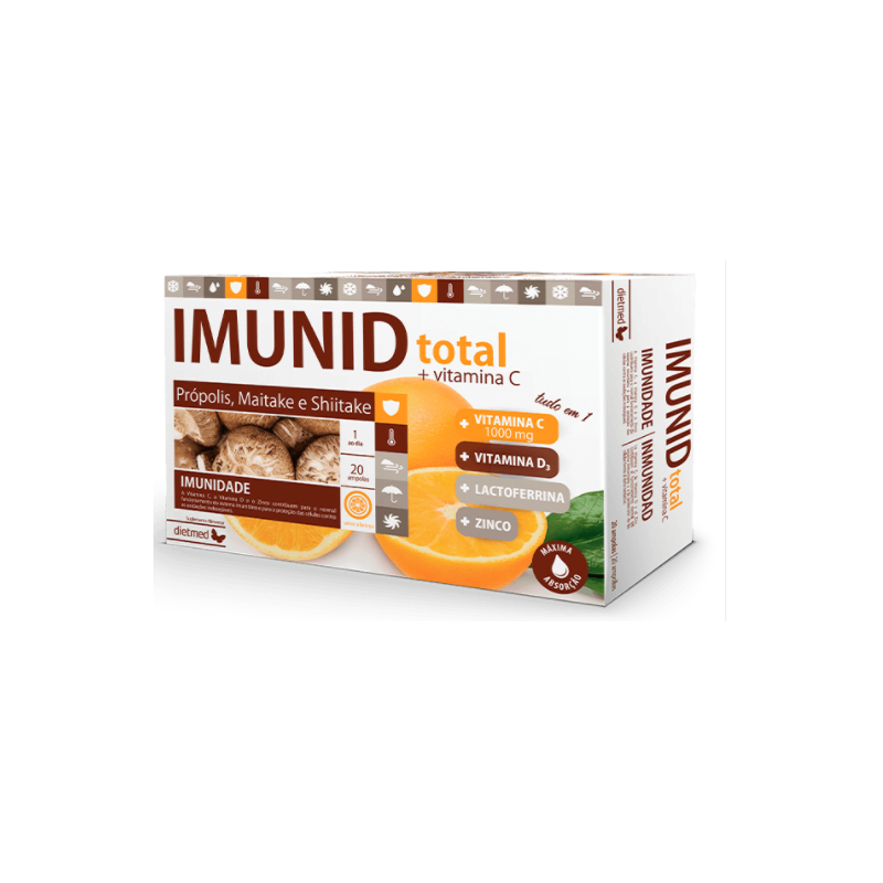 IMUNID TOTAL C/ VITAMINA C 20 AMPOLAS