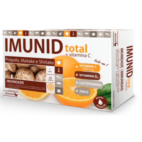 IMUNID TOTAL C/ VITAMINA C 20 AMPOLAS