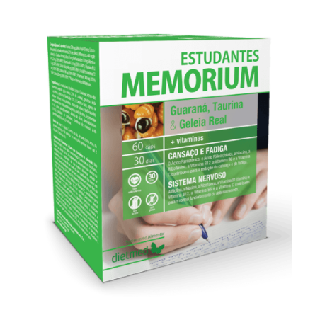 MEMORIUM ESTUDANTES 60 CÁPSULAS