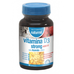 NATURMIL VITAMINA D3 STRONG 4000UI 90 COMPRIMIDOS