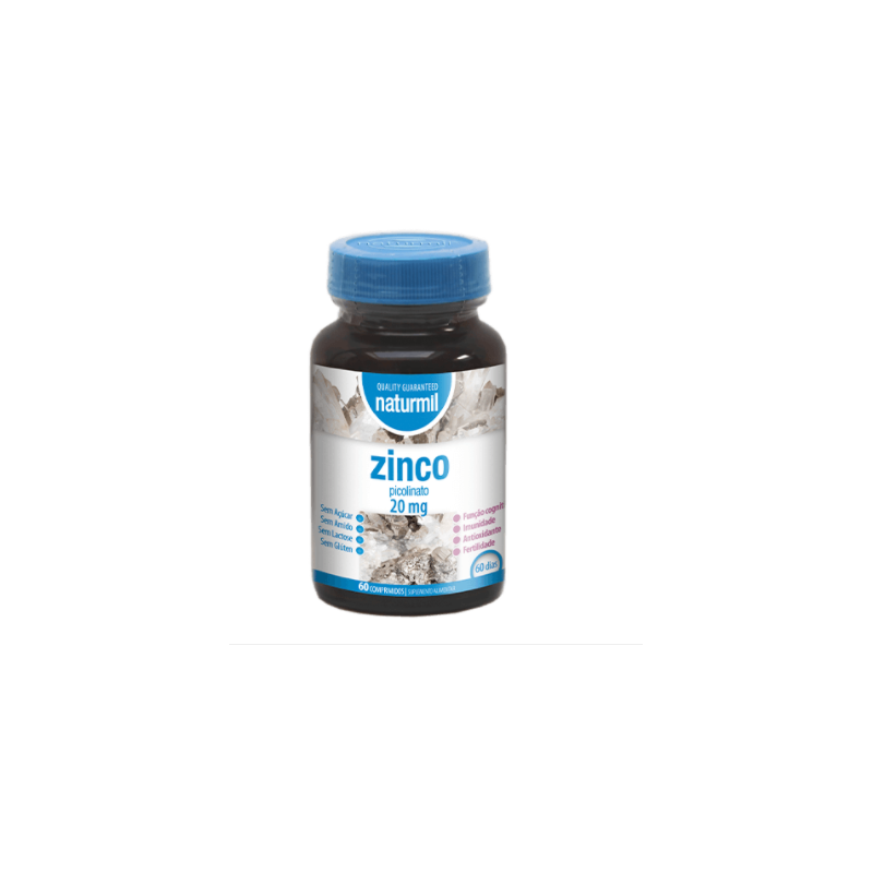 NATURMIL ZINCO 20MG 60 COMPRIMIDOS NATURMIL ZINCO 20MG 60 COMPRIMIDOS