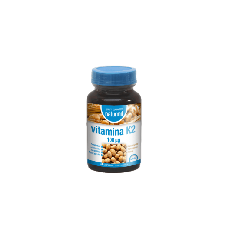NATURMIL VITAMINA K2 100MG 60 COMPRIMIDOS NATURMIL VITAMINA K2 100MG 60 COMPRIMIDOS