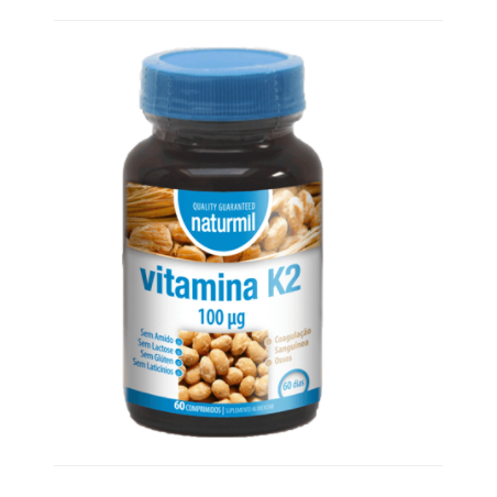 NATURMIL VITAMINA K2 100MG 60 COMPRIMIDOS