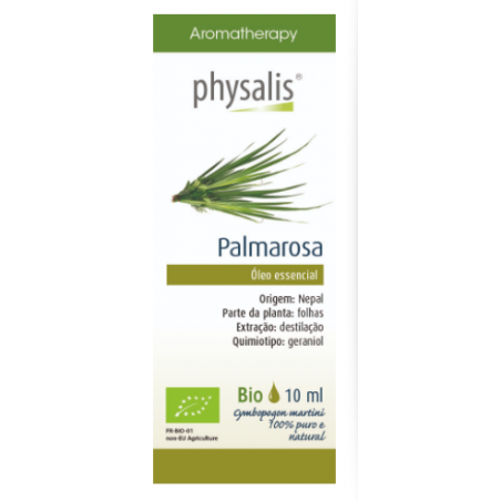 PHYSALIS ÓLEO ESSENCIAL PALMAROSA BIO 10ML