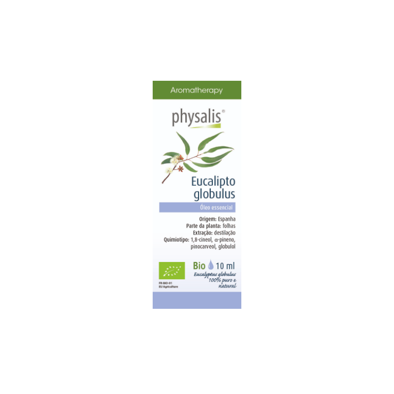 PHYSALIS ÓLEO ESSENCIAL EUCALIPTO GLOBULUS BIO 10ML PHYSALIS ÓLEO ESSENCIAL EUCALIPTO GLOBULUS BIO 10ML