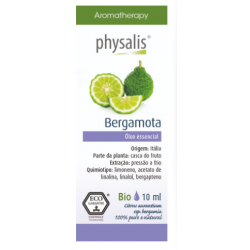 PHYSALIS ÓLEO ESSENCIAL DE BERGAMOTA BIO 10ml