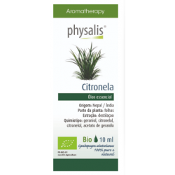 PHYSALIS ÓLEO ESSENCIAL CITRONELA BIO 10ML