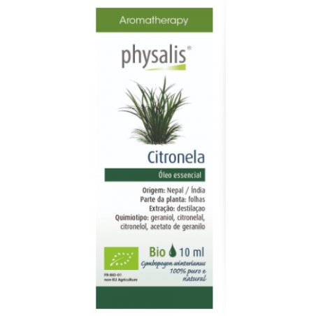 PHYSALIS ÓLEO ESSENCIAL CITRONELA BIO 10ML
