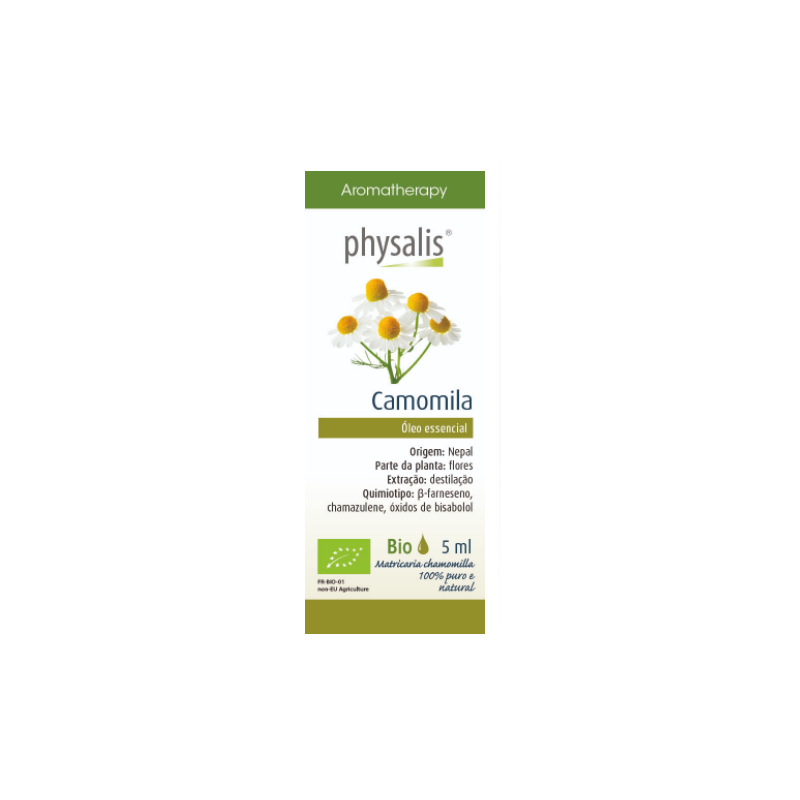 PHYSALIS ÓLEO ESSENCIAL CAMOMILA ALEMÃ BIO 5ML PHYSALIS ÓLEO ESSENCIAL CAMOMILA ALEMÃ BIO 5ML