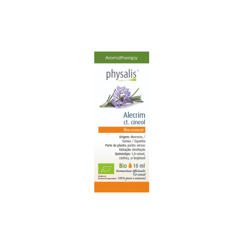 PHYSALIS ÓLEO ESSENCIAL DE ALECRIM ct CINEOL BIO 10ml