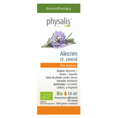 PHYSALIS ÓLEO ESSENCIAL DE ALECRIM ct CINEOL BIO 10ml