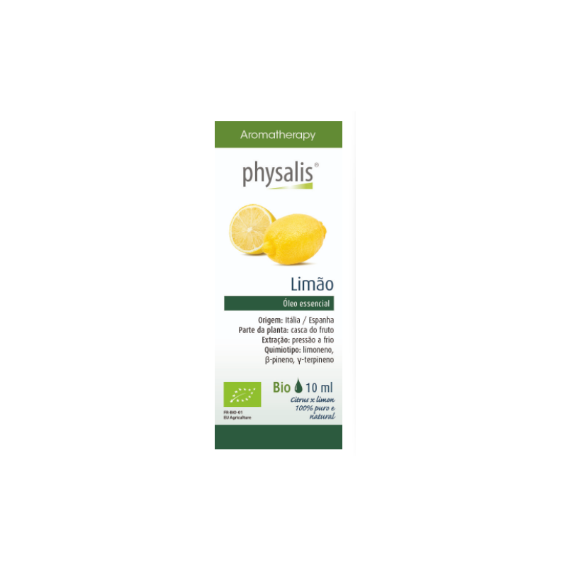 PHYSALIS ÓLEO ESSENCIAL LIMÃO BIO 10ML PHYSALIS ÓLEO ESSENCIAL LIMÃO BIO 10ML