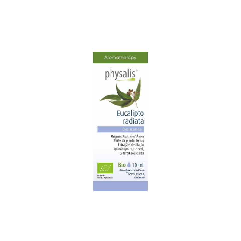 PHYSALIS ÓLEO ESSENCIAL EUCALIPTO RADIATA BIO 10ML PHYSALIS ÓLEO ESSENCIAL EUCALIPTO RADIATA BIO 10ML