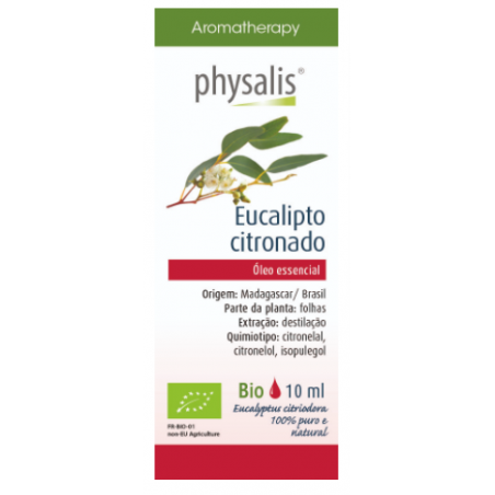 PHYSALIS ÓLEO ESSENCIAL EUCALIPTO CITRONADO BIO 10ML