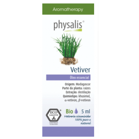 PHYSALIS ÓLEO ESSENCIAL DE VETIVER BIO 5ML
