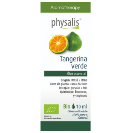 PHYSALIS ÓLEO ESSENCIAL DE TANGERINA VERDE BIO 10ML