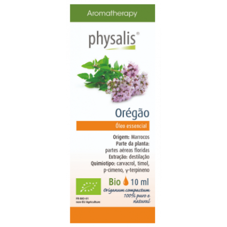 PHYSALIS ÓLEO ESSENCIAL DE OREGÃOS BIO 10ML