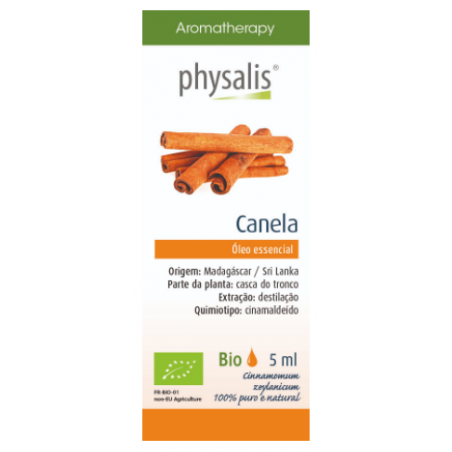 PHYSALIS ÓLEO ESSENCIAL DE CANELA BIO 5ML