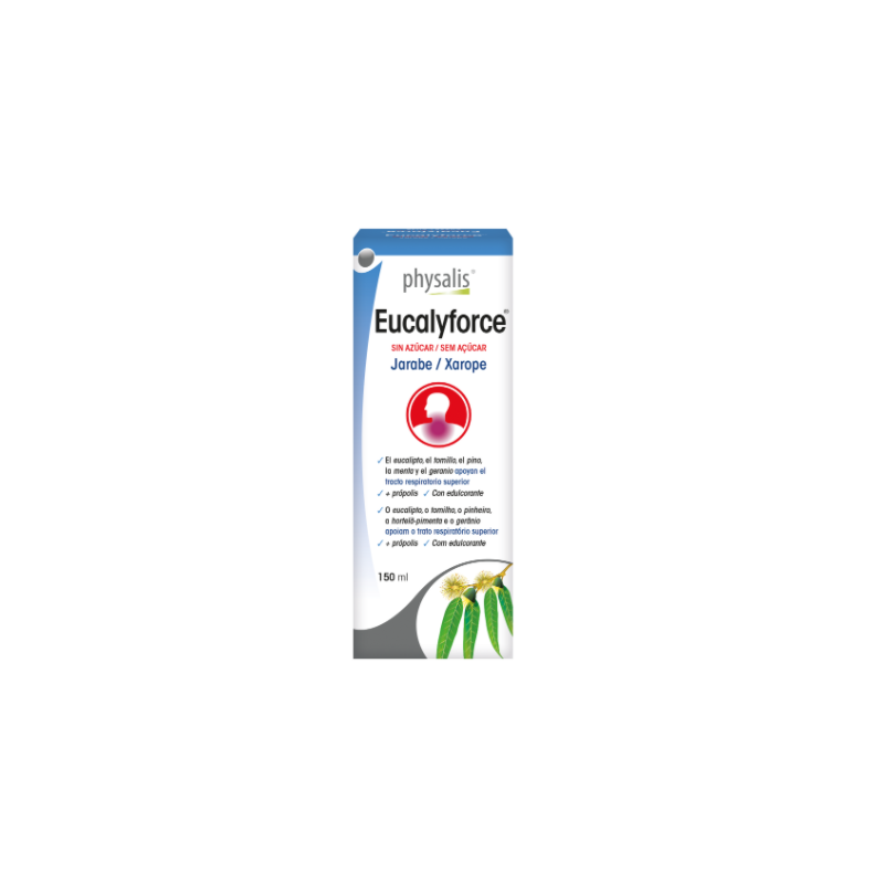 PHYSALIS EUCALYFORCE XAROPE BIO S/AÇÚCAR 150ML