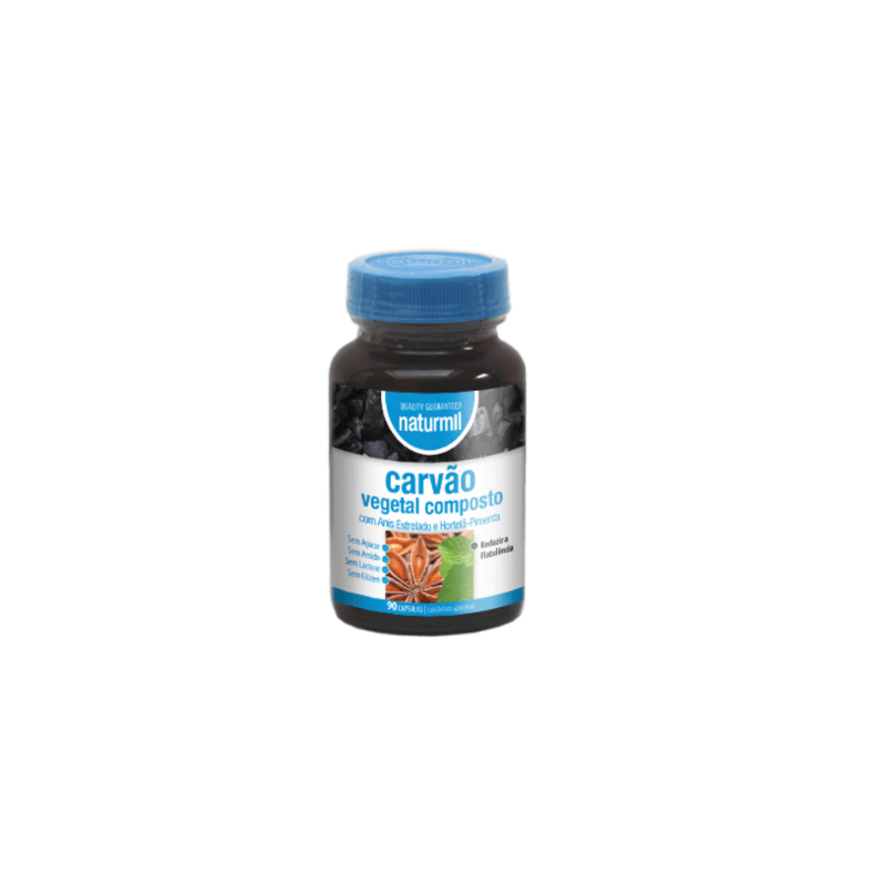 NATURMIL CARVÃO VEGETAL COMPOSTO 90 CÁPSULAS NATURMIL CARVÃO VEGETAL COMPOSTO 90 CÁPSULAS