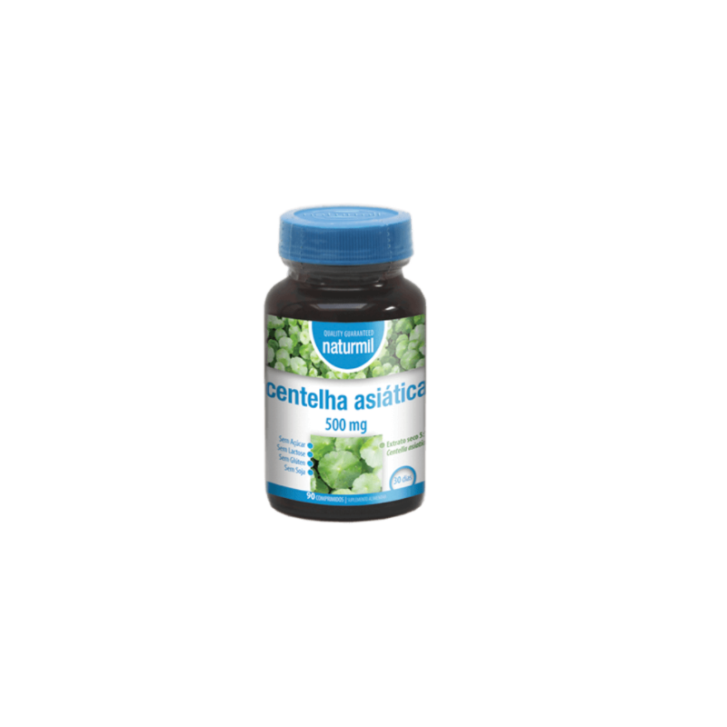 NATURMIL CENTELHA ASIÁTICA 500MG 90 COMPRIMIDOS NATURMIL CENTELHA ASIÁTICA 500MG 90 COMPRIMIDOS