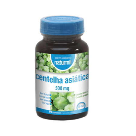 NATURMIL CENTELHA ASIÁTICA 500MG 90 COMPRIMIDOS