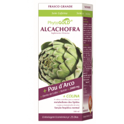 PHYTOGOLD XAROPE ALCACHOFRA+PAU D´ARCO+DENTE DE LEÃO+BOLDO 500ML