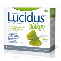 LUCIDUS GINKGO 30 AMPOLAS