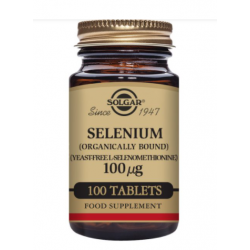 SOLGAR SELENIUM 100MCG 100 COMPRIMIDOS