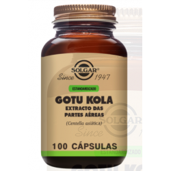 SOLGAR GOTU KOLA 100 CÁPSULAS