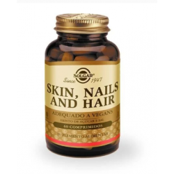 SOLGAR SKIN NAILS HAIR 60 COMPRIMIDOS