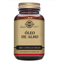 SOLGAR ÓLEO DE ALHO 100 CÁPSULAS MOLES