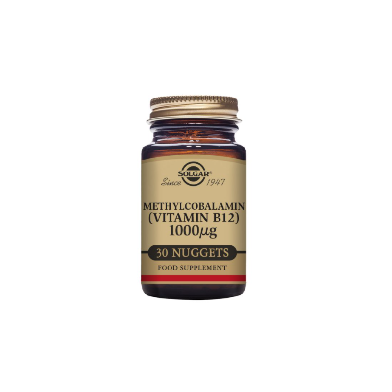 SOLGAR METILCOBALAMINA 1000UG 30 COMPRIMIDOS