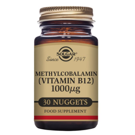 SOLGAR METILCOBALAMINA 1000UG 30 COMPRIMIDOS