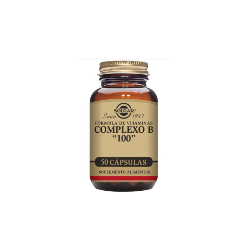 SOLGAR COMPLEXO B 100 - 50 CÁPSULAS SOLGAR COMPLEXO B 100 - 50 CÁPSULAS
