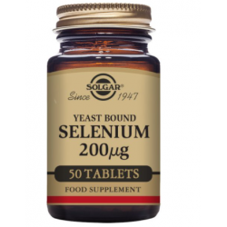 SOLGAR SELENIUM 200MCG 50 COMPRIMIDOS