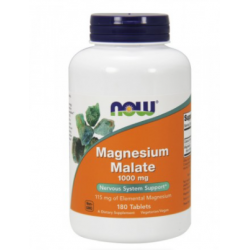 NOW MAGNESIUM MALATE 1000MG 180 COMPRIMIDOS