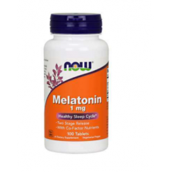 NOW MELATONIN 1MG 100 CÁPSULAS