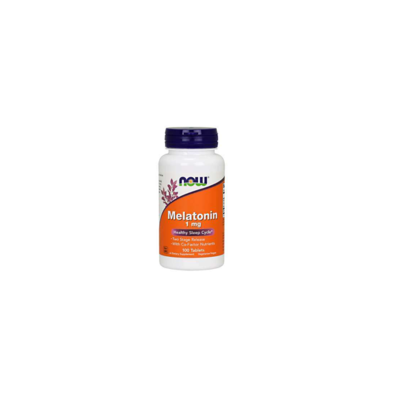 NOW MELATONIN 1MG 100 CÁPSULAS NOW MELATONIN 1MG 100 CÁPSULAS