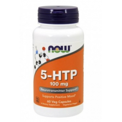 NOW 5-HTP 100MG 60 CÁPSULAS