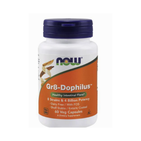 NOW GR8-DOPHILUS 60 CÁPSULAS