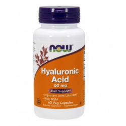NOW HYALURONIC ACID 100MG 60 CÁPSULAS