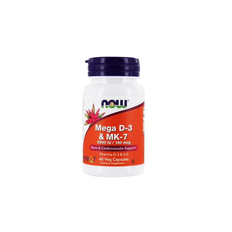 NOW VITAMINA K-2 MK-7 100MCG 60 CÁPSULAS