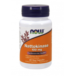 NOW NATTOKINASE 100MG 60 CÁPSULAS