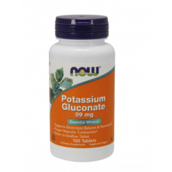 NOW POTASSIUM GLUCONATE 100 COMPRIMIDOS