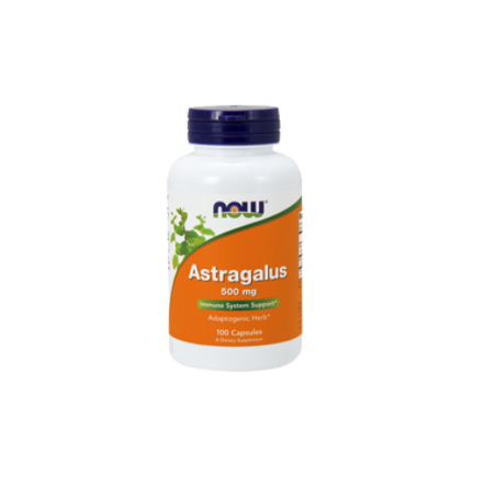 NOW ASTRAGALUS 500MG 100 CÁPSULAS