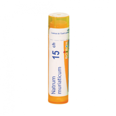NATRUM MURIATICUM GRANULO 15CH BOIRON