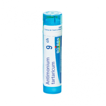 ANTIMONIUM TARTARICUM GRANULO 9CH BOIRON